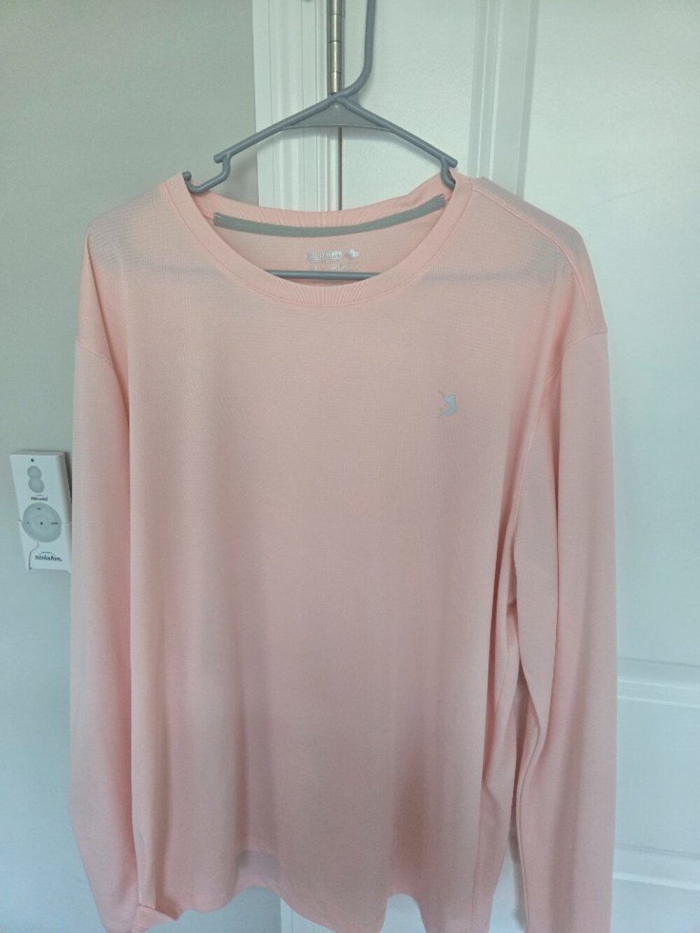Reel Legends Peach Long-Sleeve Performance Tee Men's XL
